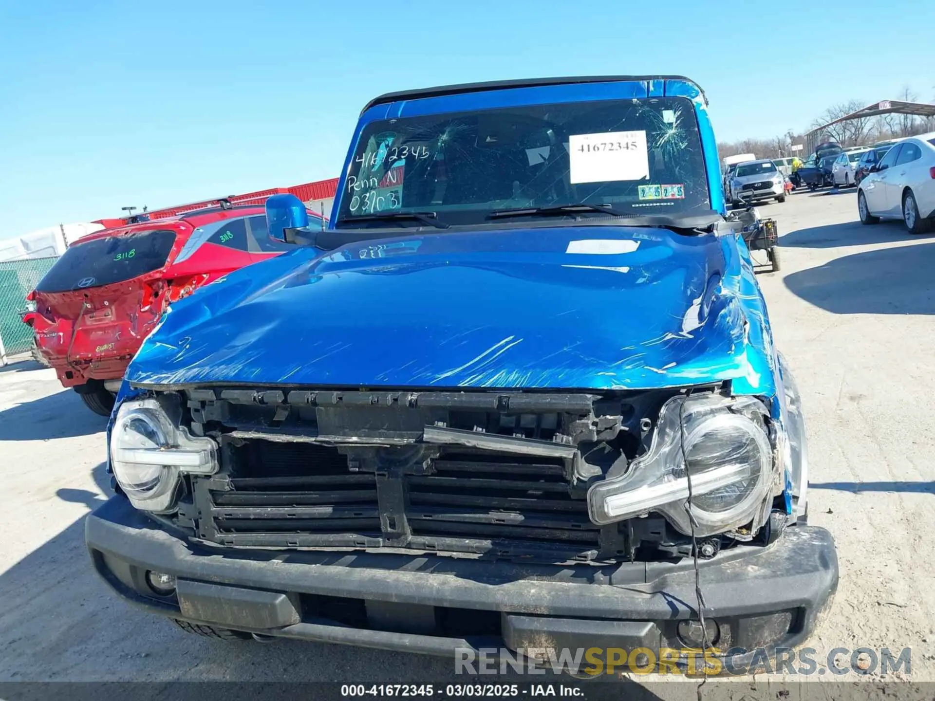 6 Photograph of a damaged car 1FMDE5BHXNLB00725 FORD BRONCO 2022