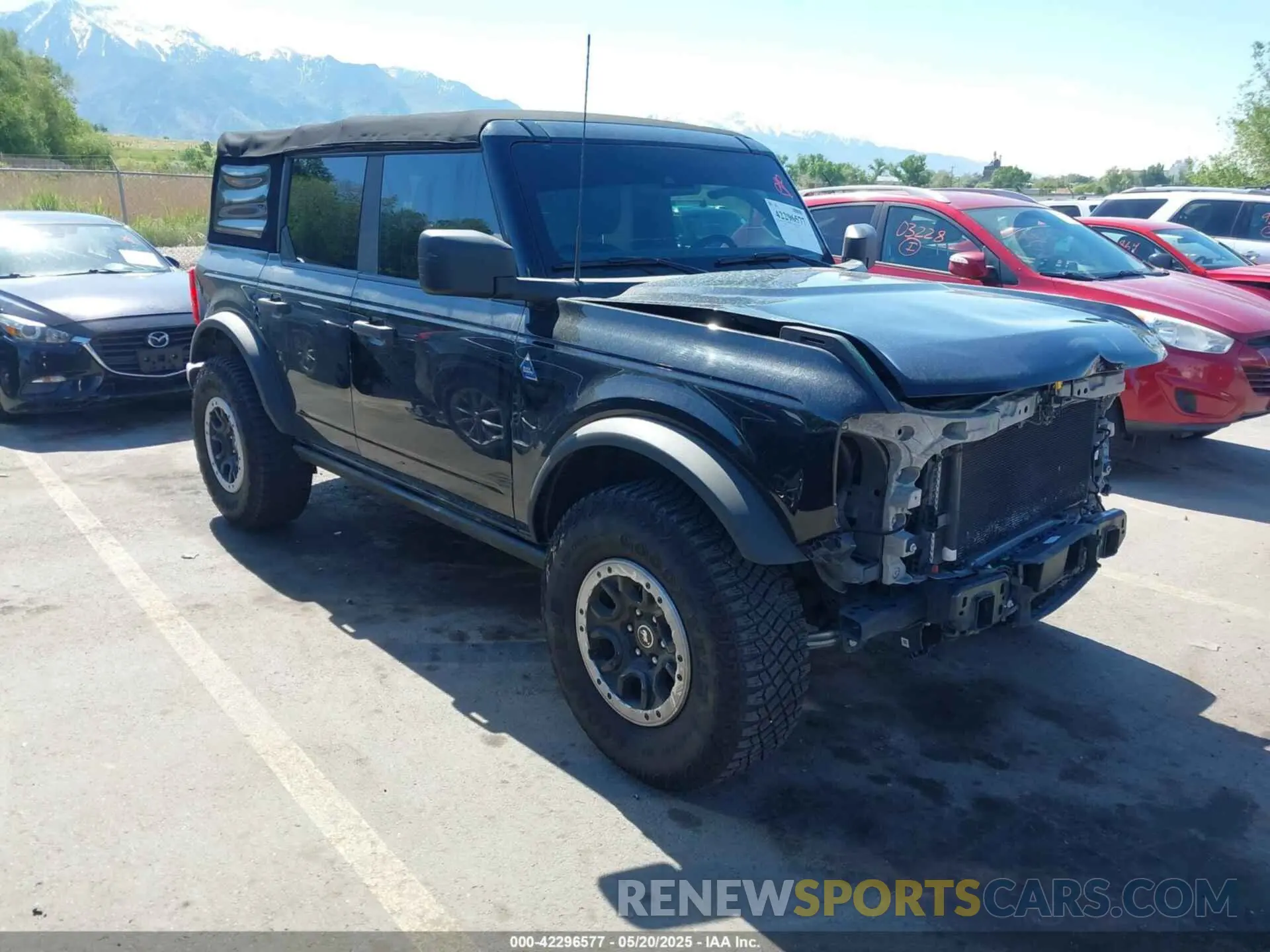 1 Photograph of a damaged car 1FMDE5BHXNLB01020 FORD BRONCO 2022