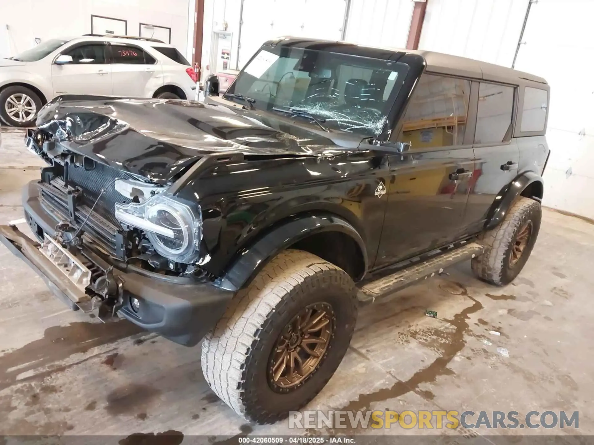 2 Photograph of a damaged car 1FMDE5DH0NLB06451 FORD BRONCO 2022