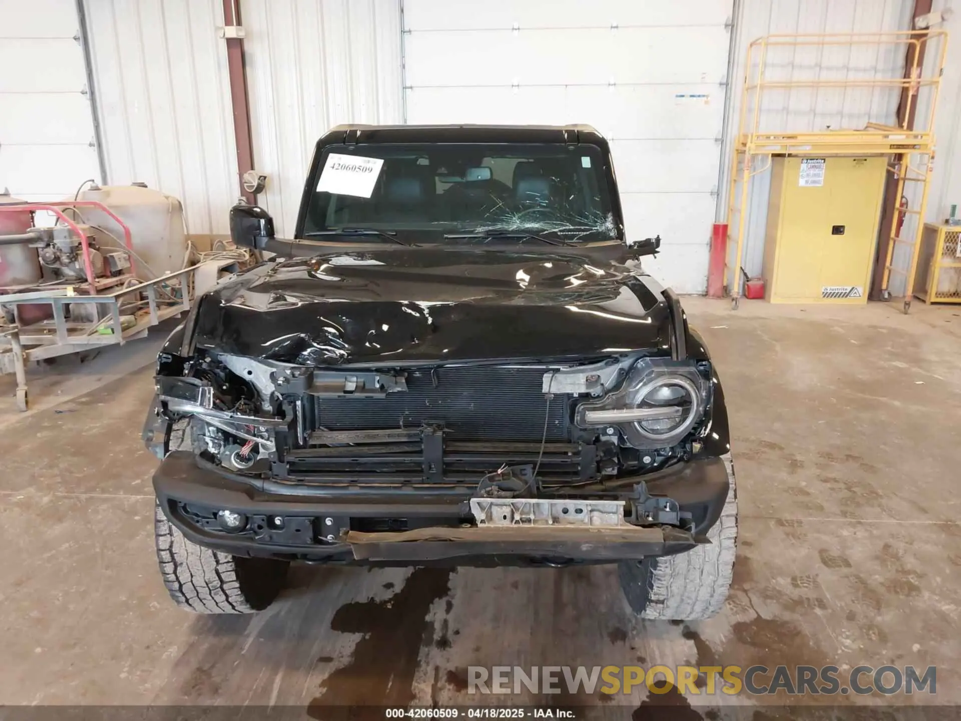 6 Photograph of a damaged car 1FMDE5DH0NLB06451 FORD BRONCO 2022