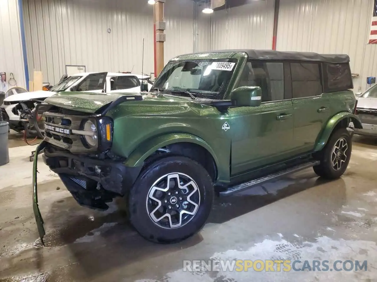 1 Photograph of a damaged car 1FMDE5DH1NLB59322 FORD BRONCO 2022
