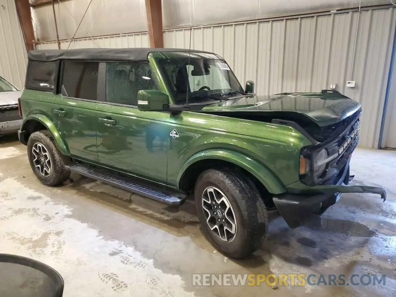4 Photograph of a damaged car 1FMDE5DH1NLB59322 FORD BRONCO 2022