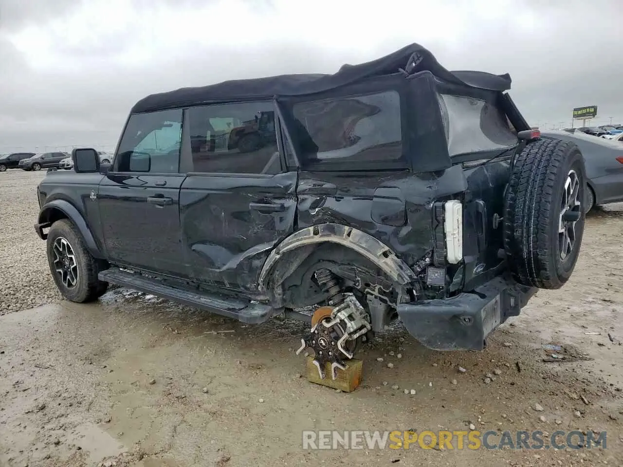 2 Photograph of a damaged car 1FMDE5DH1NLB77321 FORD BRONCO 2022