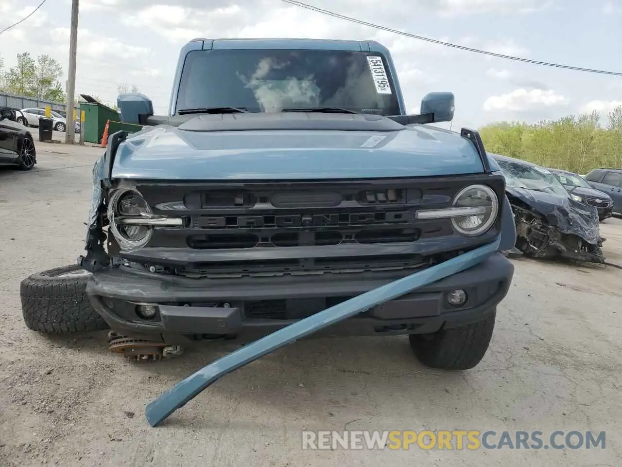 5 Photograph of a damaged car 1FMDE5DH3NLB05164 FORD BRONCO 2022