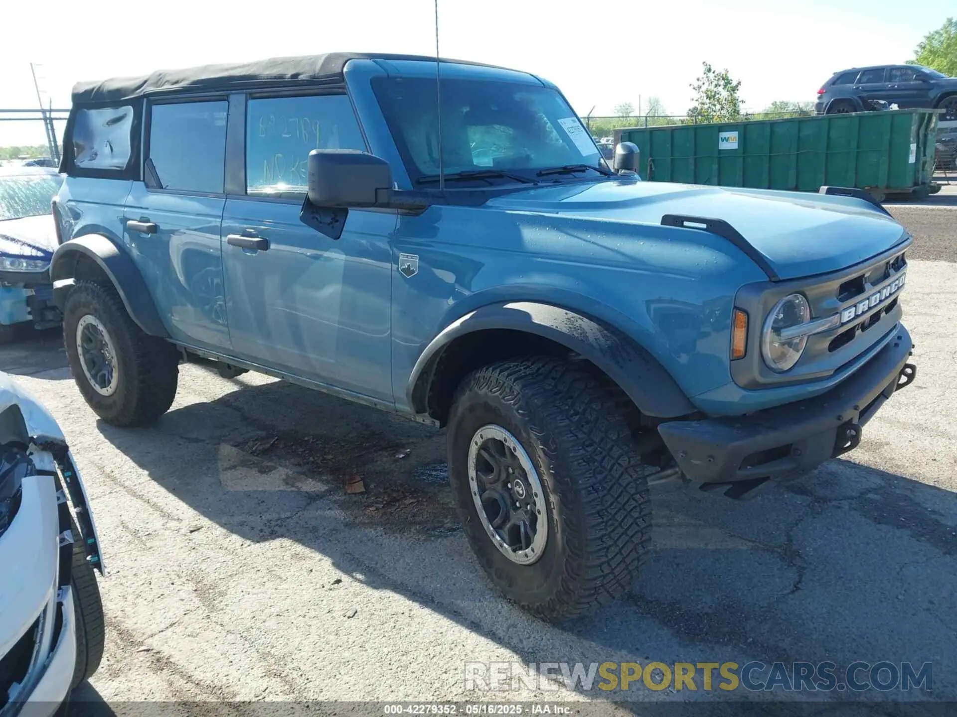 1 Photograph of a damaged car 1FMDE5DH4NLB82769 FORD BRONCO 2022