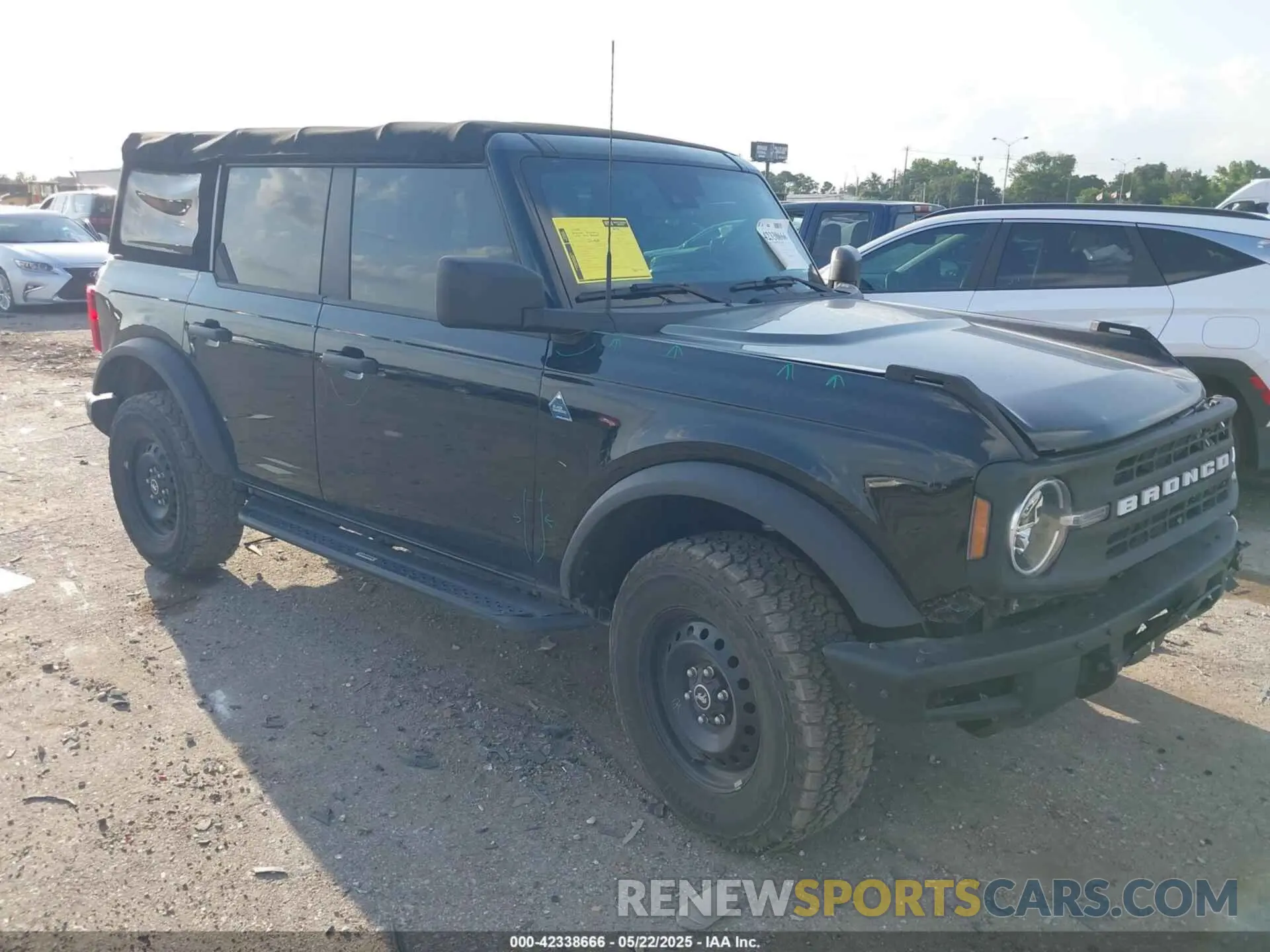1 Photograph of a damaged car 1FMEE5BP3NLA74562 FORD BRONCO 2022