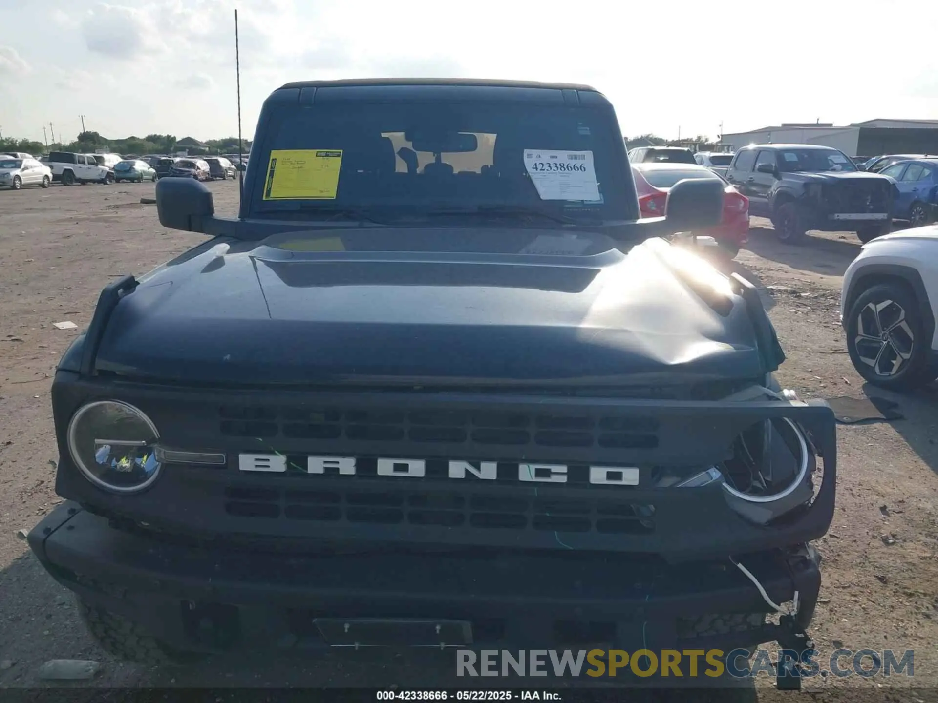 12 Photograph of a damaged car 1FMEE5BP3NLA74562 FORD BRONCO 2022
