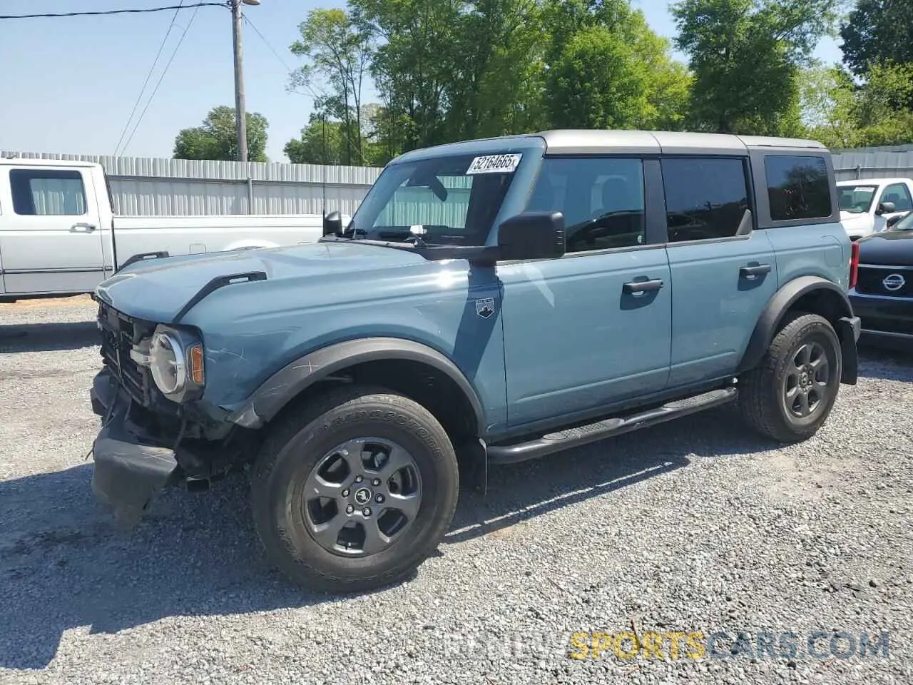 1 Photograph of a damaged car 1FMEE5BP4NLB62407 FORD BRONCO 2022