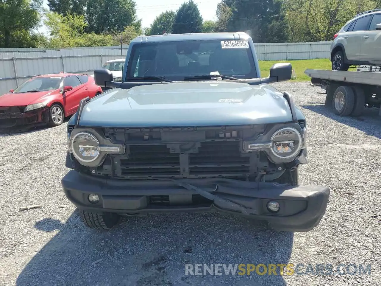 5 Photograph of a damaged car 1FMEE5BP4NLB62407 FORD BRONCO 2022