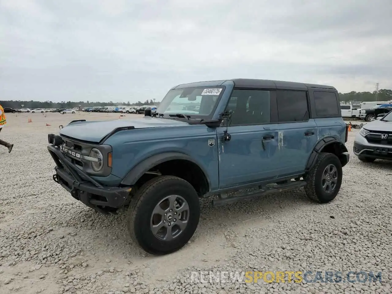 1 Photograph of a damaged car 1FMEE5BP5NLB10929 FORD BRONCO 2022