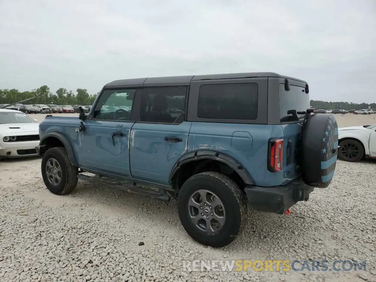 2 Photograph of a damaged car 1FMEE5BP5NLB10929 FORD BRONCO 2022