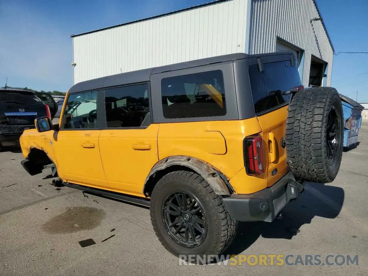 2 Photograph of a damaged car 1FMEE5BP6NLB66152 FORD BRONCO 2022