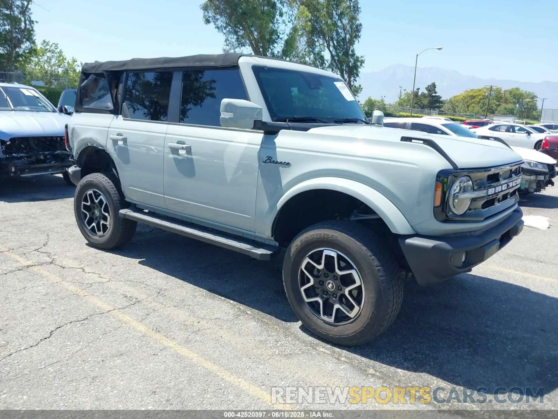 1 Photograph of a damaged car 1FMEE5BP8NLB91425 FORD BRONCO 2022