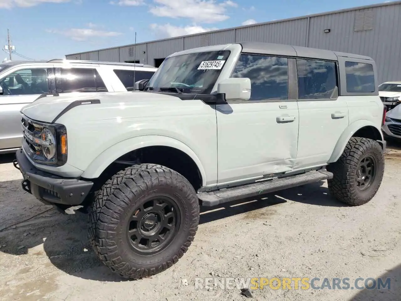 1 Photograph of a damaged car 1FMEE5BP9NLB91319 FORD BRONCO 2022