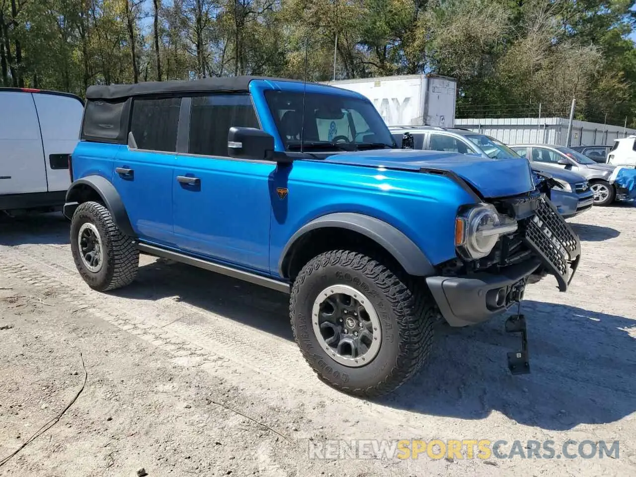 4 Photograph of a damaged car 1FMEE5DH1NLB90221 FORD BRONCO 2022
