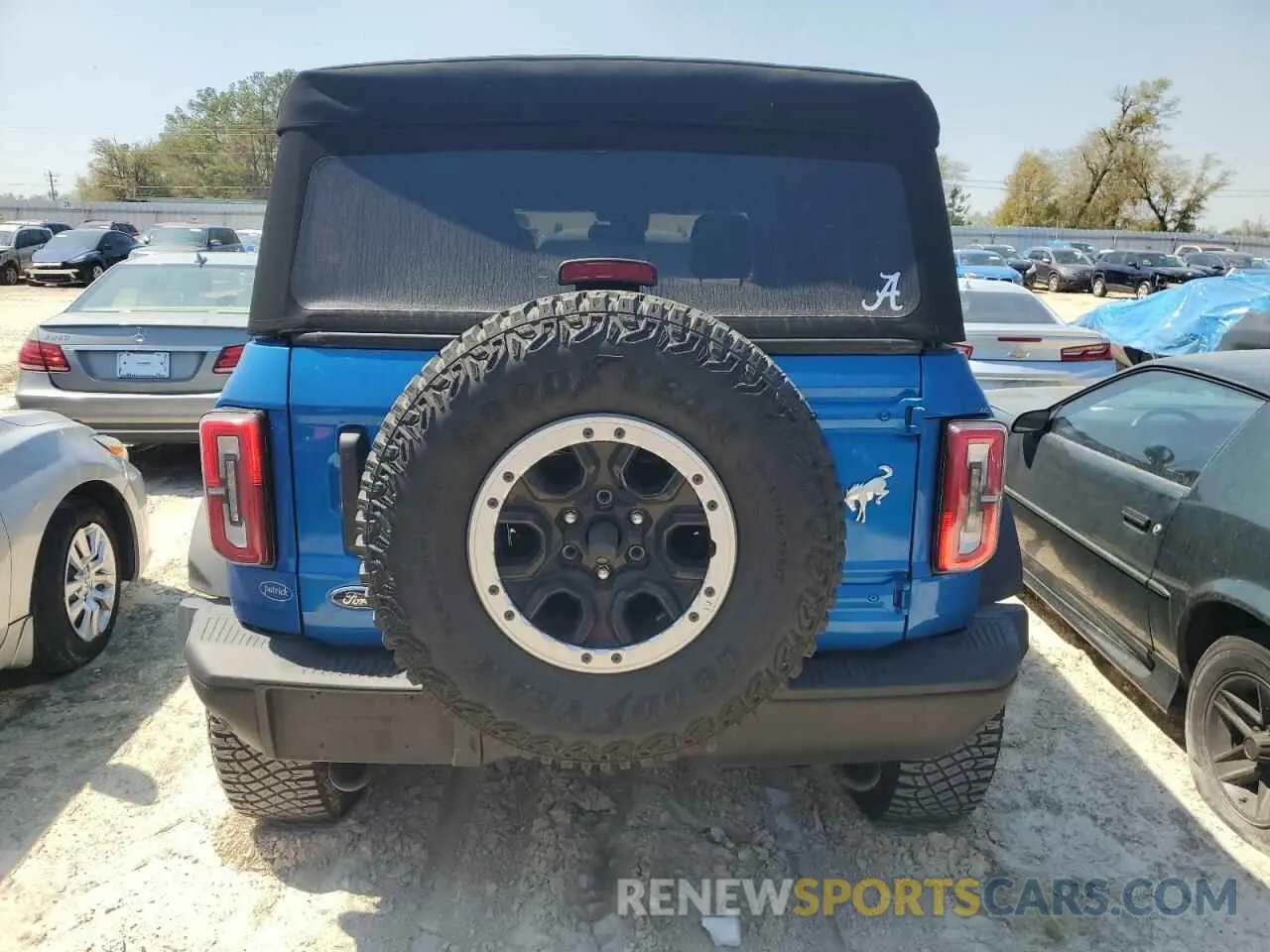 6 Photograph of a damaged car 1FMEE5DH1NLB90221 FORD BRONCO 2022