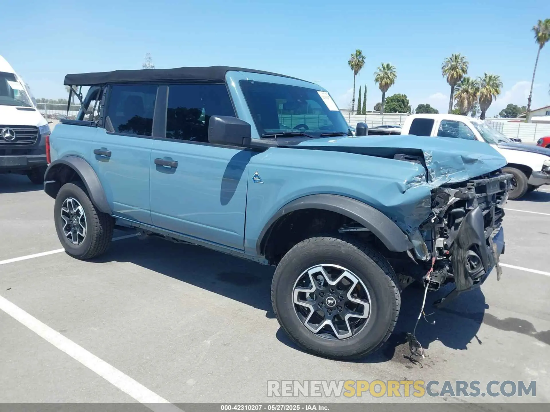 1 Photograph of a damaged car 1FMEE5DH2NLB88185 FORD BRONCO 2022