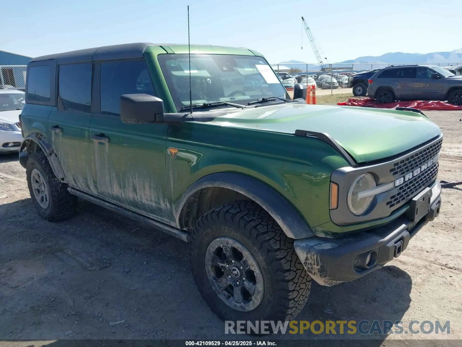 1 Photograph of a damaged car 1FMEE5DH4NLB47699 FORD BRONCO 2022