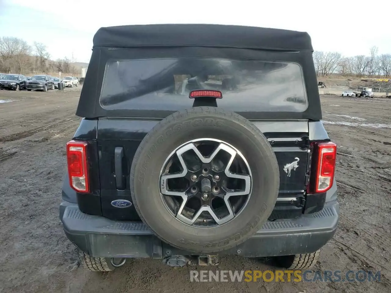 6 Photograph of a damaged car 1FMEE5DH8NLB29609 FORD BRONCO 2022