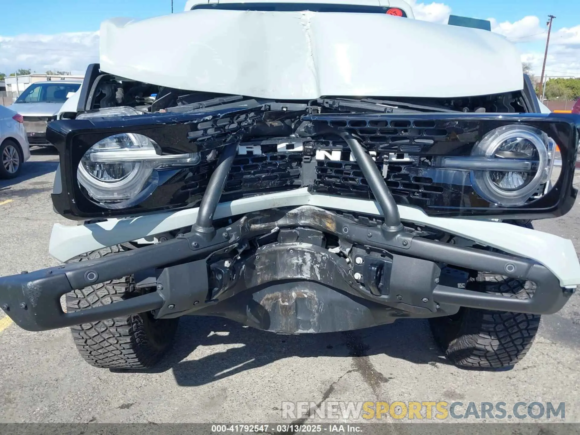 6 Photograph of a damaged car 1FMEE5DP1NLB51765 FORD BRONCO 2022