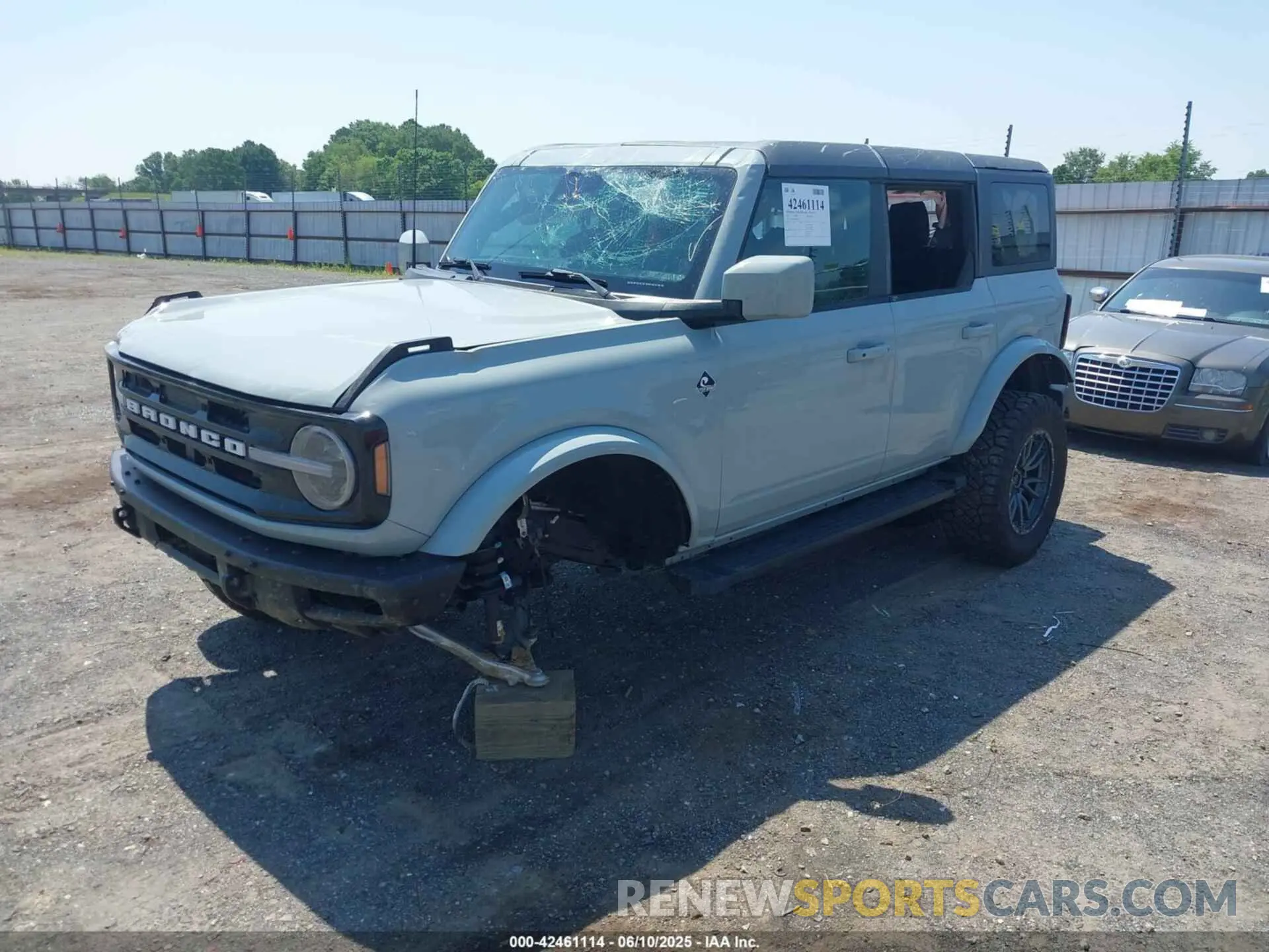 2 Photograph of a damaged car 1FMEE5DP3NLA80097 FORD BRONCO 2022