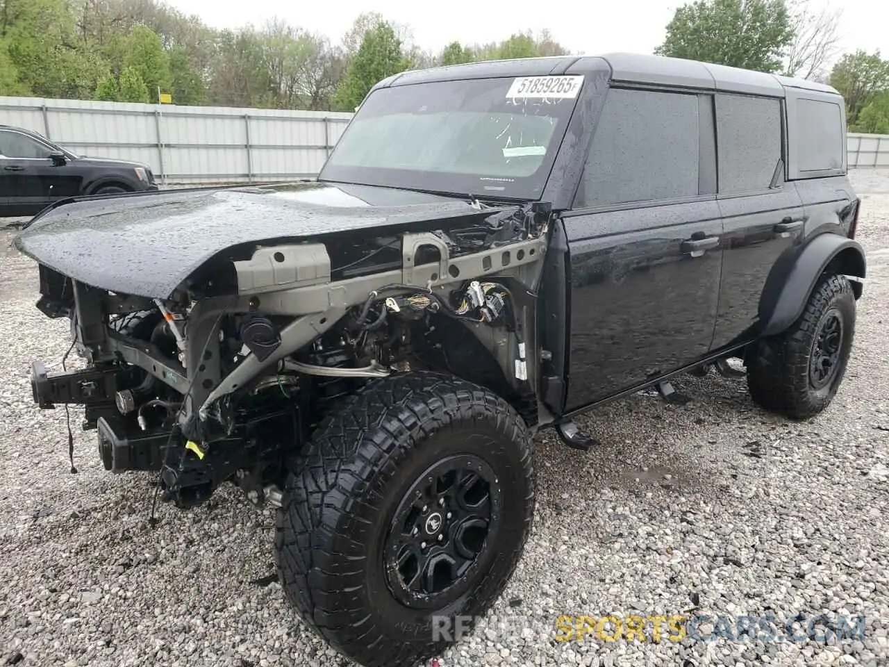 1 Photograph of a damaged car 1FMEE5DP3NLA95926 FORD BRONCO 2022