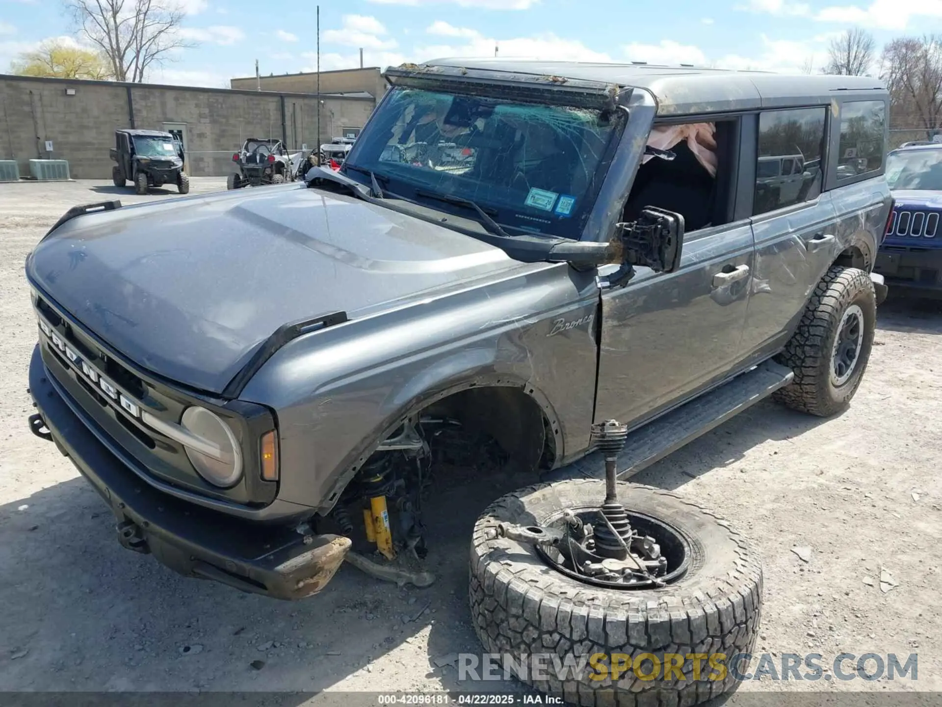 6 Photograph of a damaged car 1FMEE5DP3NLB03118 FORD BRONCO 2022