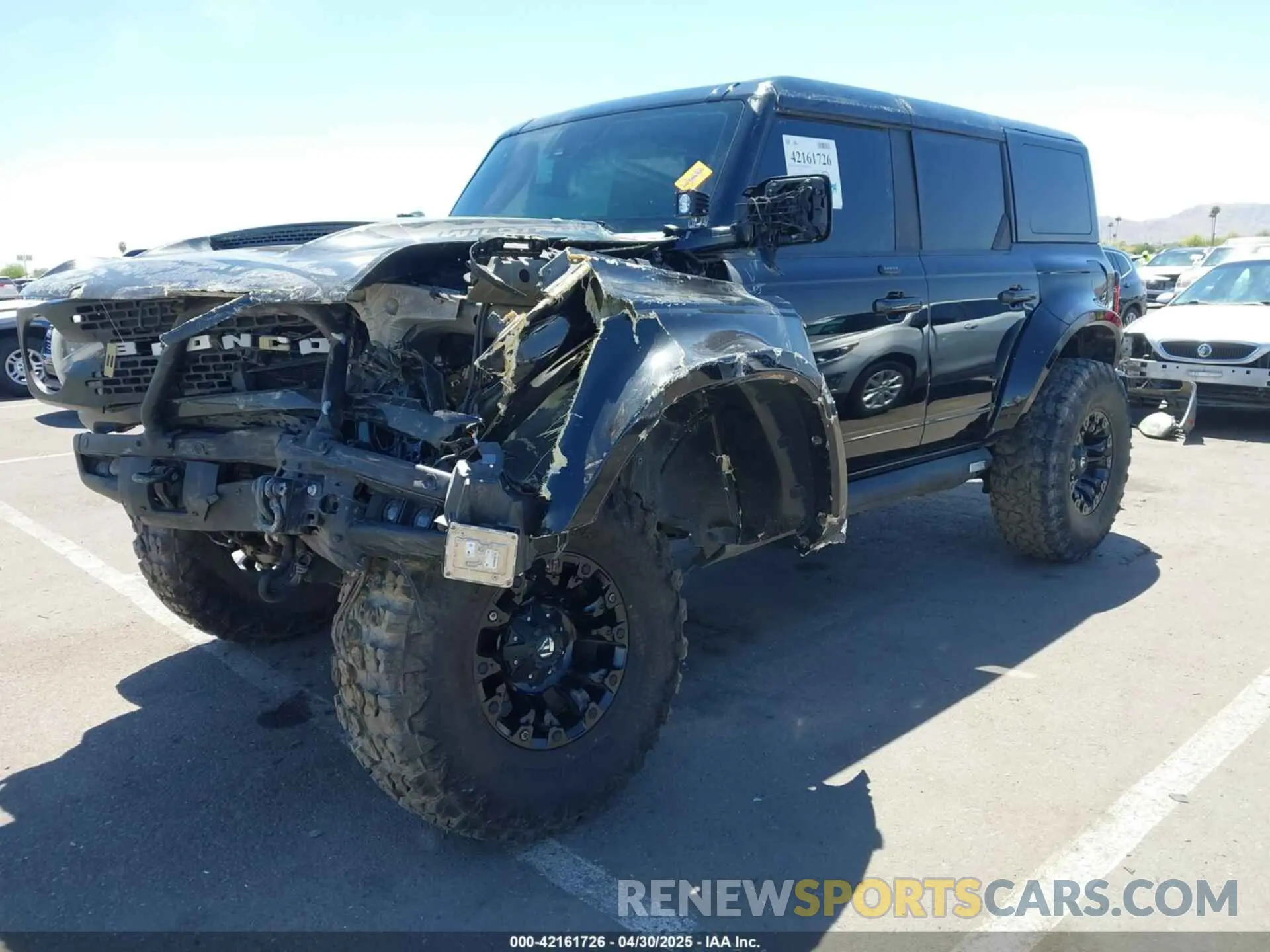 2 Photograph of a damaged car 1FMEE5DP3NLB22834 FORD BRONCO 2022