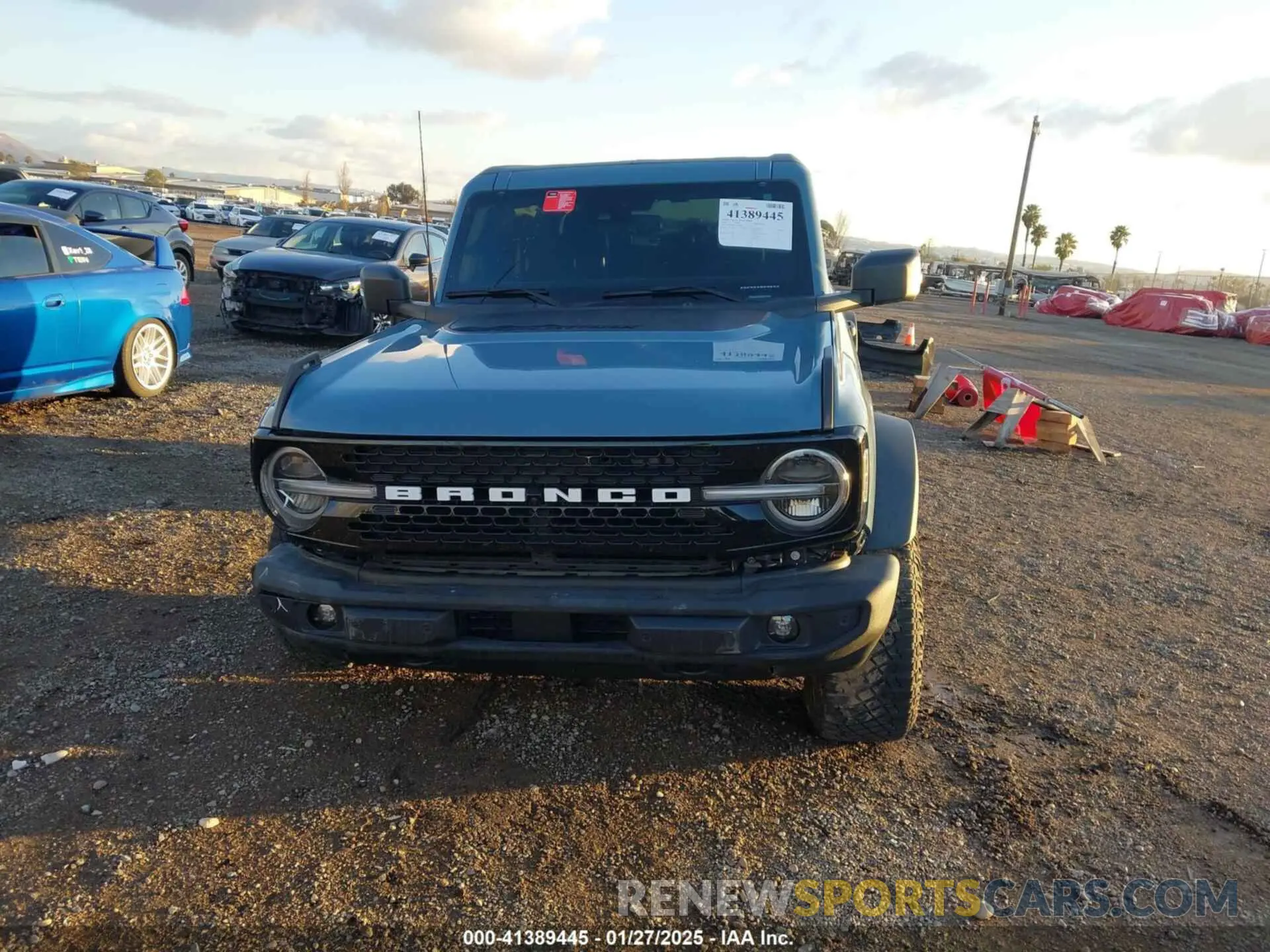 13 Photograph of a damaged car 1FMEE5DP3NLB22848 FORD BRONCO 2022
