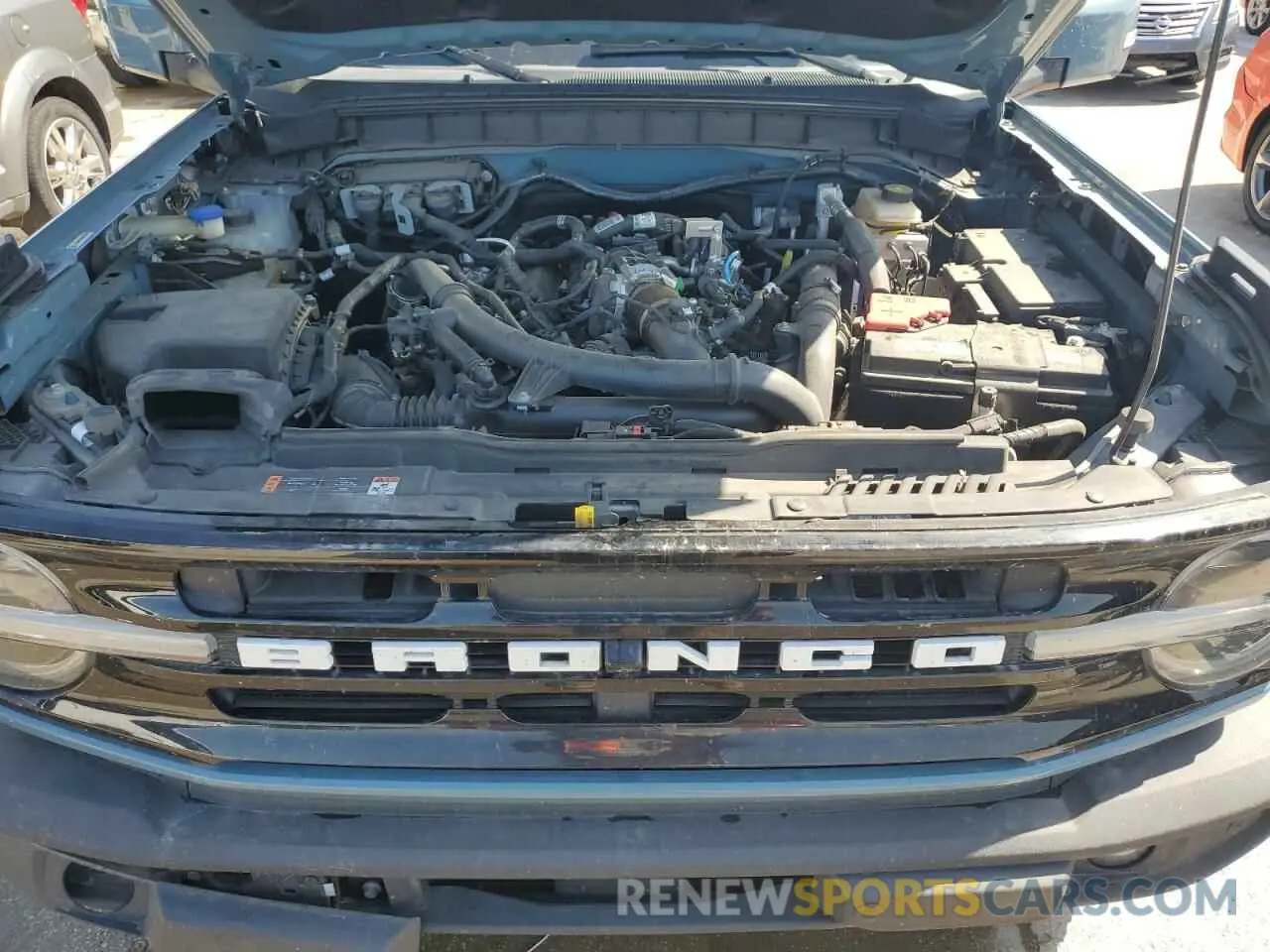12 Photograph of a damaged car 1FMEE5DP3NLB62749 FORD BRONCO 2022