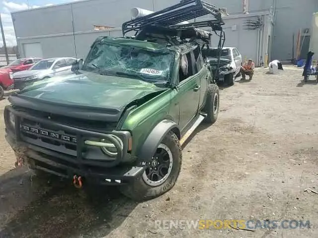 11 Photograph of a damaged car 1FMEE5DP3NLB78207 FORD BRONCO 2022
