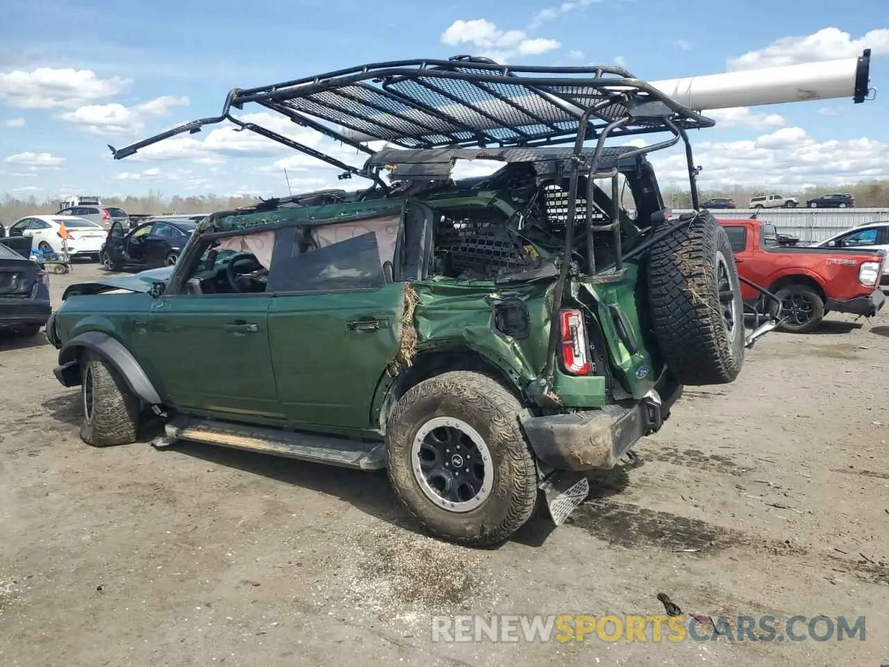 2 Photograph of a damaged car 1FMEE5DP3NLB78207 FORD BRONCO 2022
