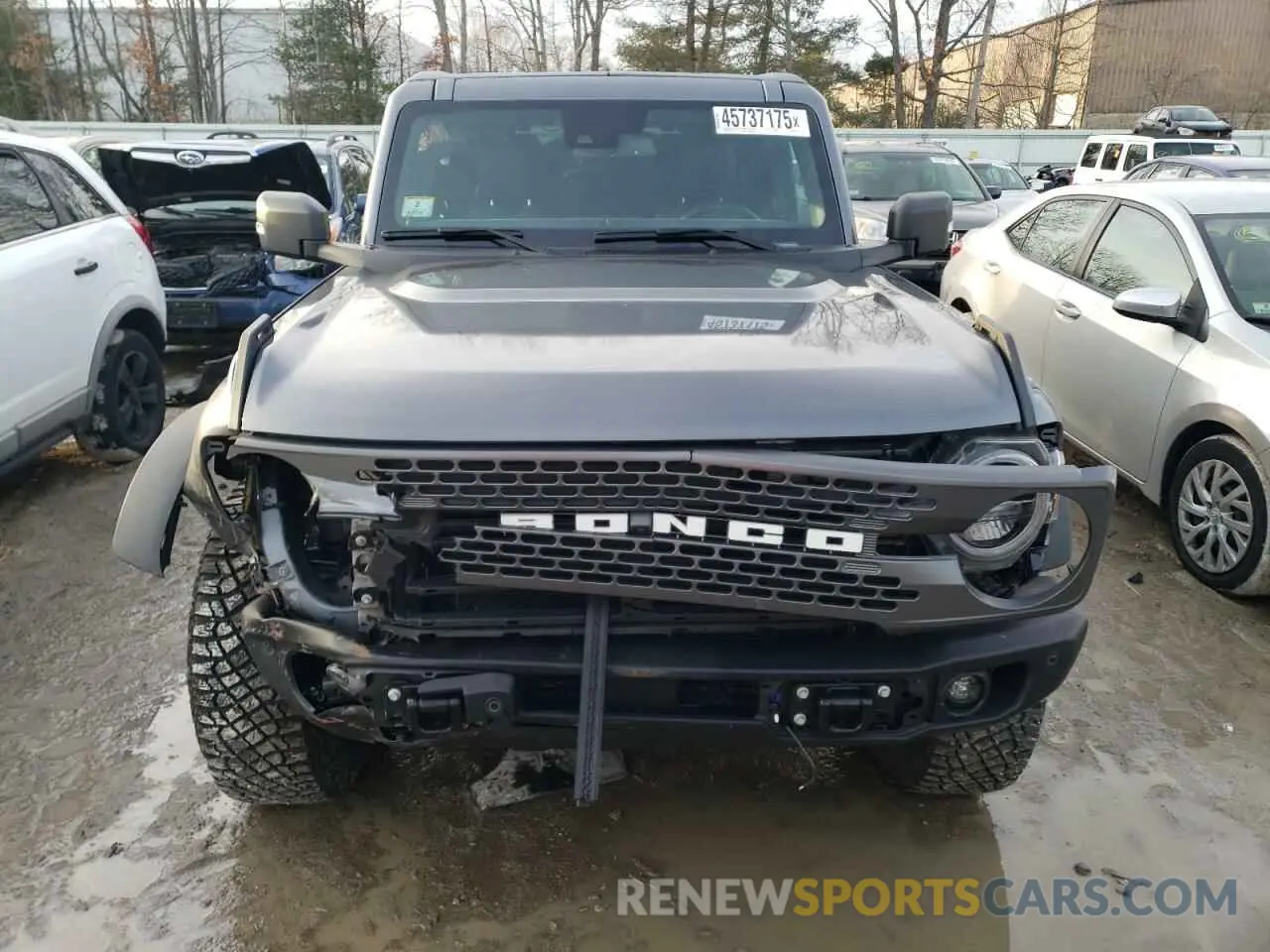 5 Photograph of a damaged car 1FMEE5DP3NLB87781 FORD BRONCO 2022