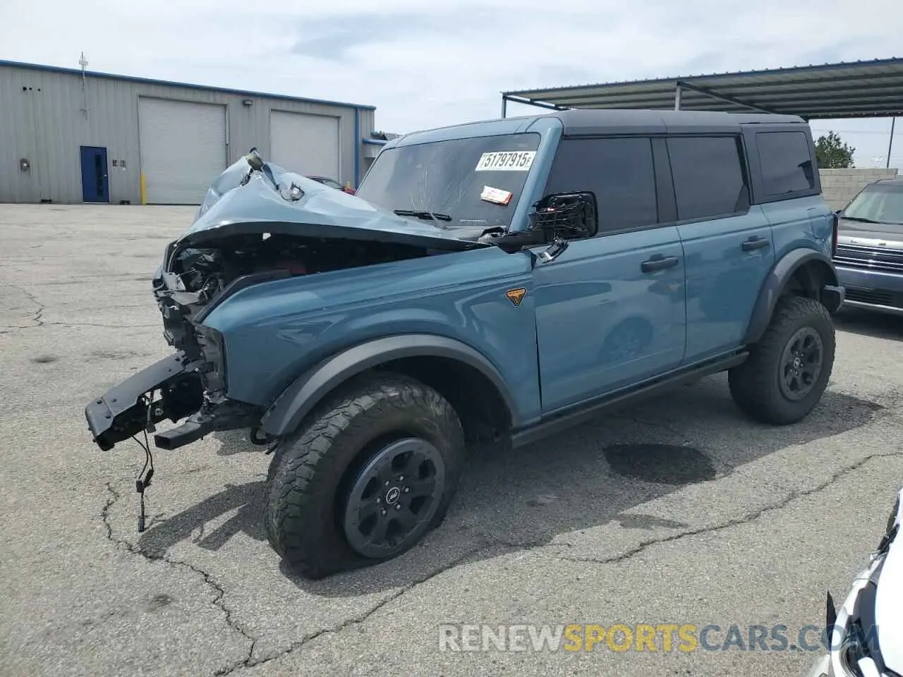 1 Photograph of a damaged car 1FMEE5DP4NLB75249 FORD BRONCO 2022