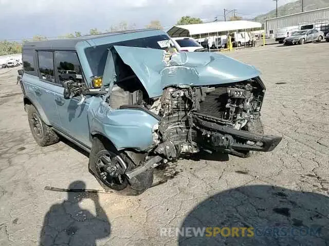 12 Photograph of a damaged car 1FMEE5DP4NLB75249 FORD BRONCO 2022