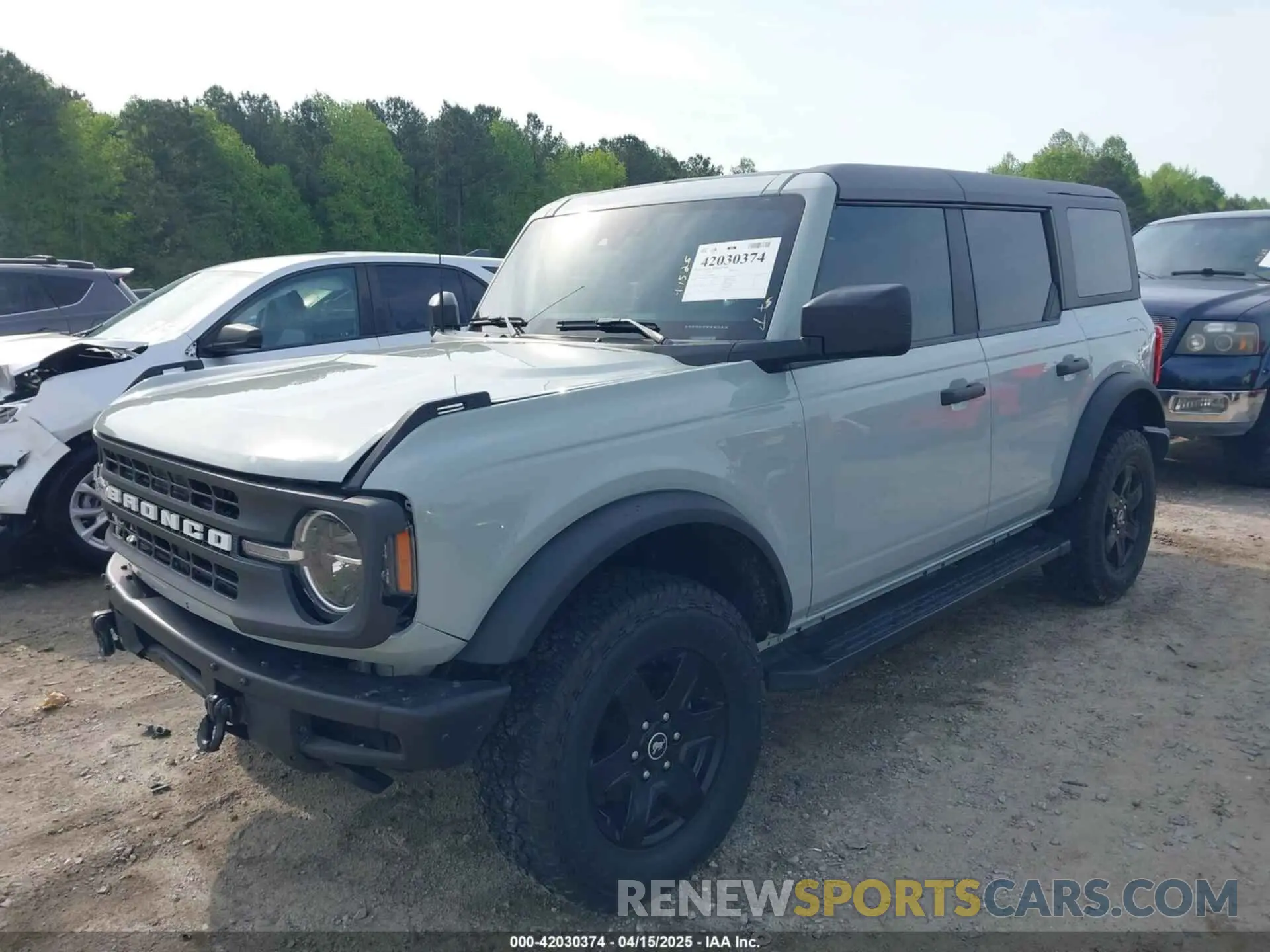 2 Photograph of a damaged car 1FMEE5DP5NLB29798 FORD BRONCO 2022