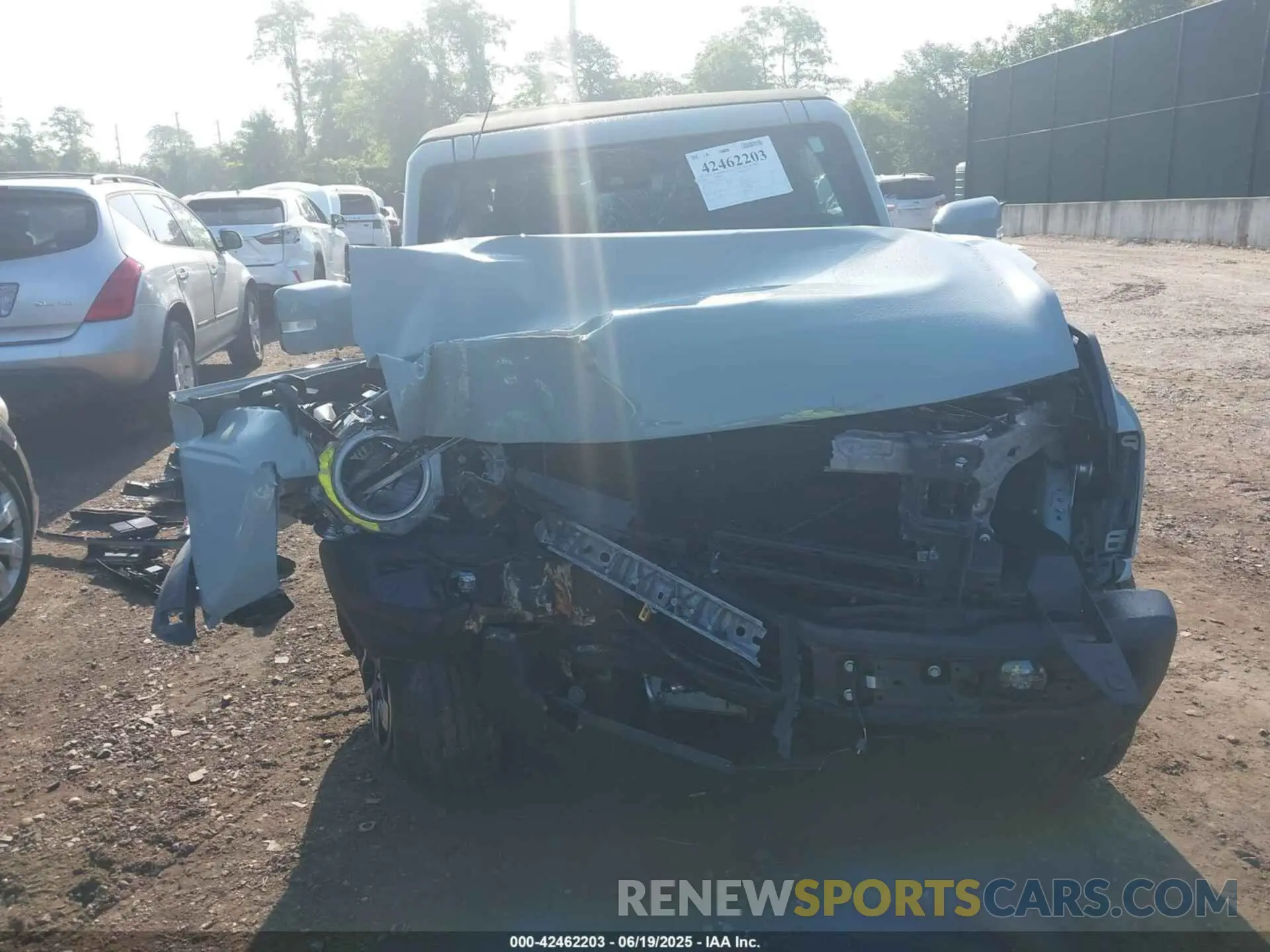 12 Photograph of a damaged car 1FMEE5DP7NLA78997 FORD BRONCO 2022