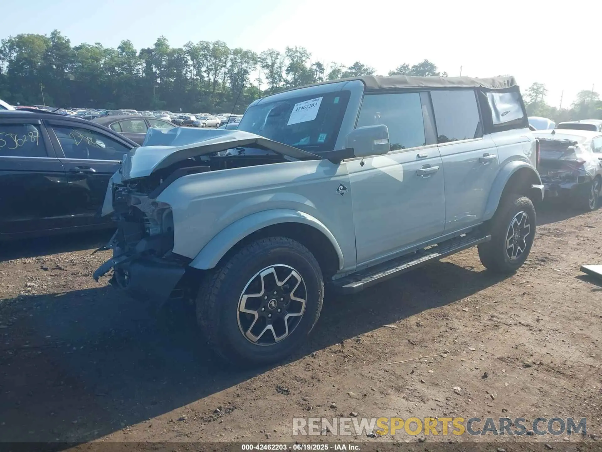 2 Photograph of a damaged car 1FMEE5DP7NLA78997 FORD BRONCO 2022