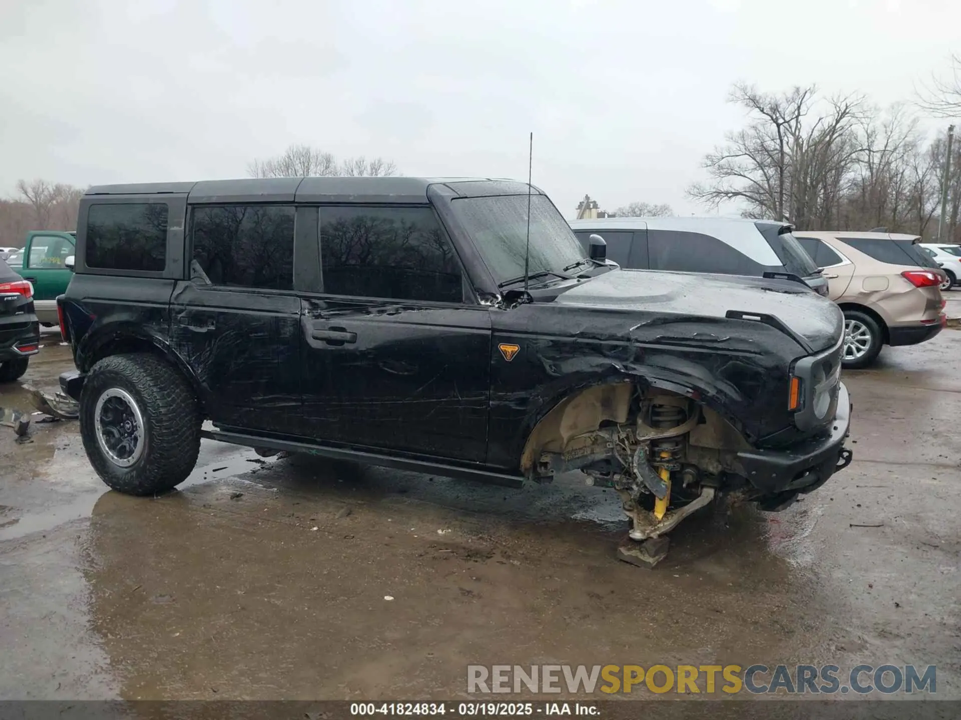 14 Photograph of a damaged car 1FMEE5DP7NLB44920 FORD BRONCO 2022