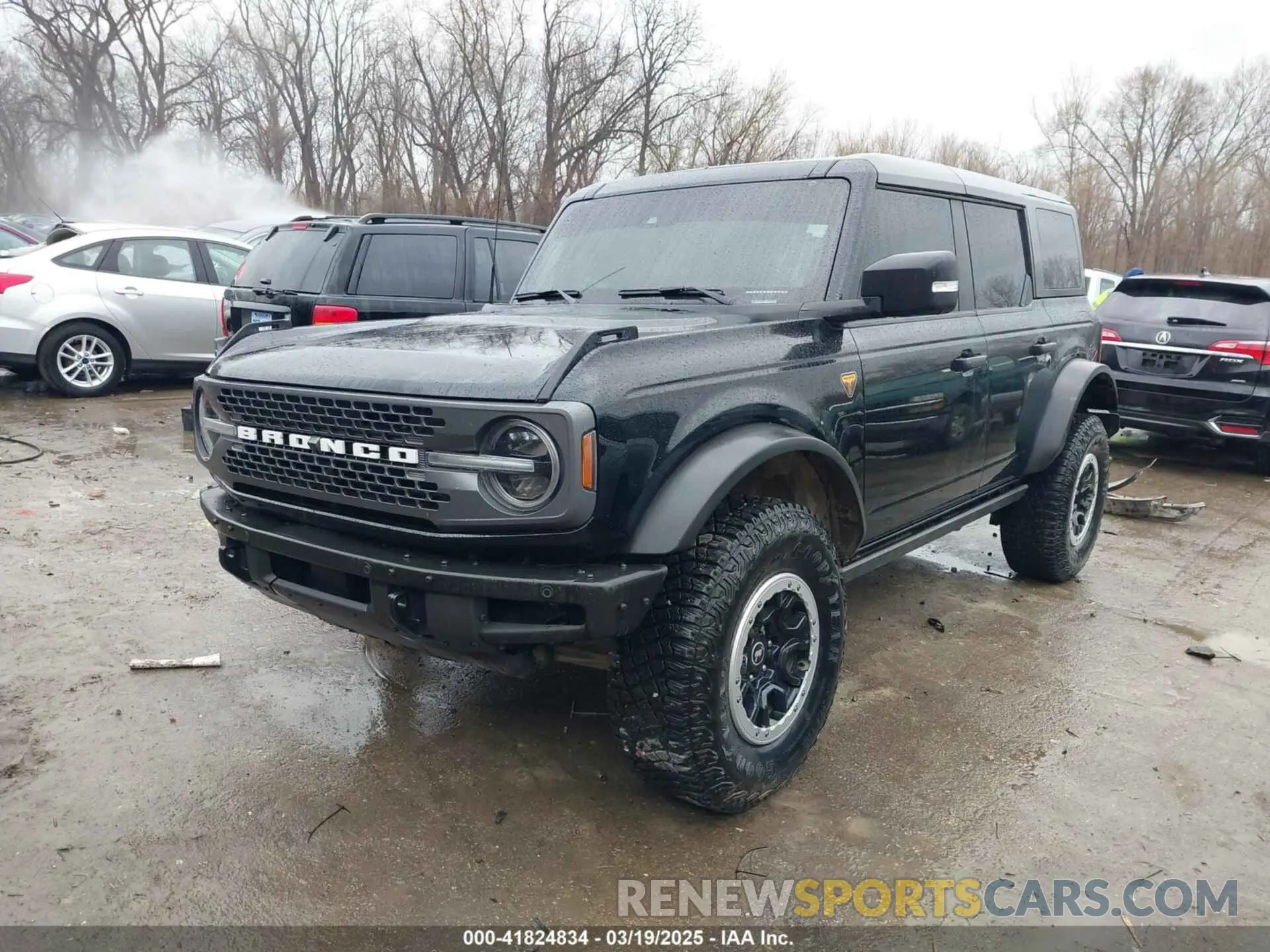 2 Photograph of a damaged car 1FMEE5DP7NLB44920 FORD BRONCO 2022