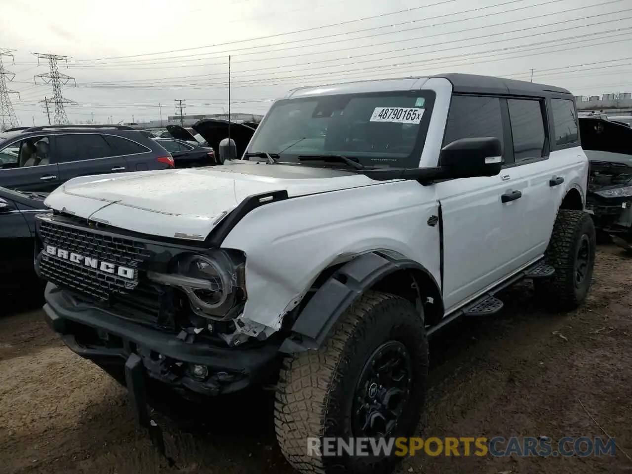 1 Photograph of a damaged car 1FMEE5DP8NLA72478 FORD BRONCO 2022