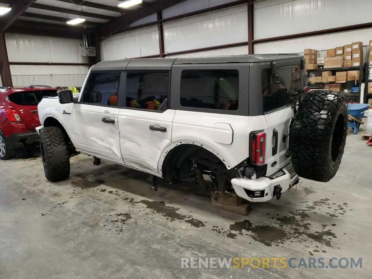 2 Photograph of a damaged car 1FMEE5DP9NLB28993 FORD BRONCO 2022