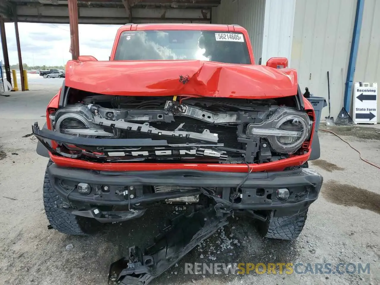 5 Photograph of a damaged car 1FMEE5DP9NLB49973 FORD BRONCO 2022