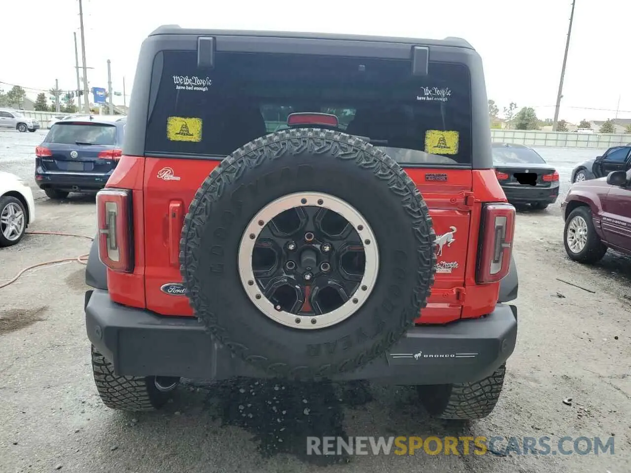 6 Photograph of a damaged car 1FMEE5DP9NLB49973 FORD BRONCO 2022