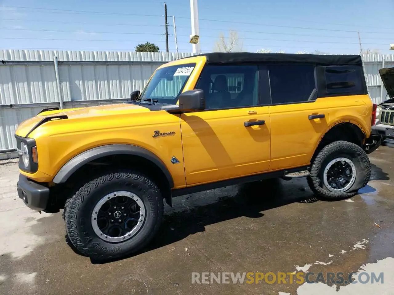 1 Photograph of a damaged car 1FMEE5DPXNLA89363 FORD BRONCO 2022