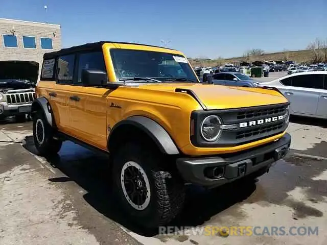 14 Photograph of a damaged car 1FMEE5DPXNLA89363 FORD BRONCO 2022
