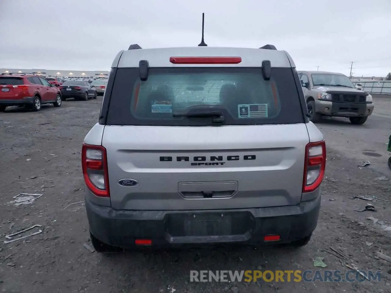 6 Photograph of a damaged car 3FMCR9A62NRD14150 FORD BRONCO 2022