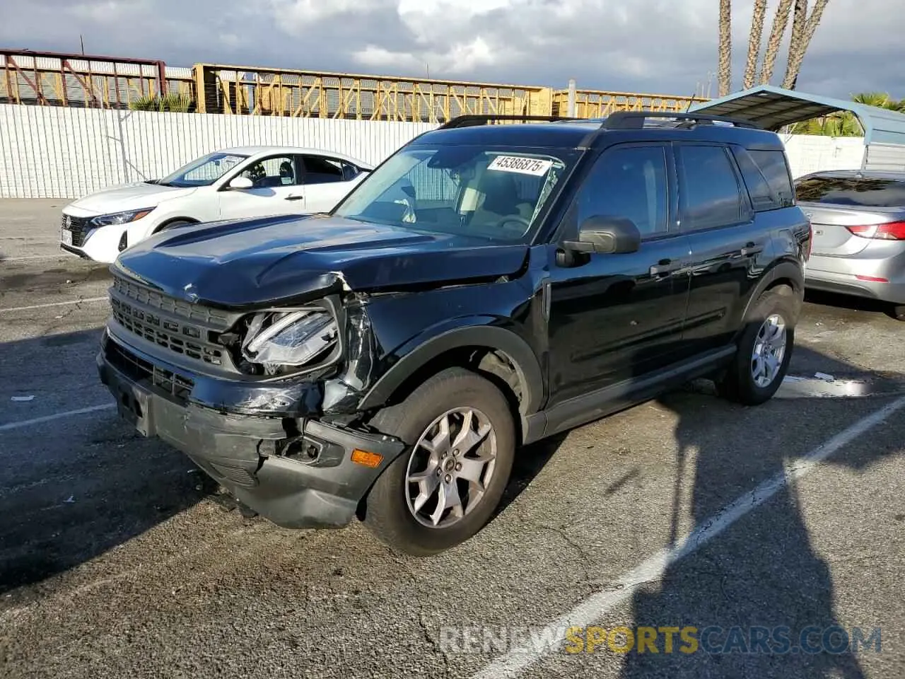 1 Photograph of a damaged car 3FMCR9A64NRD98357 FORD BRONCO 2022
