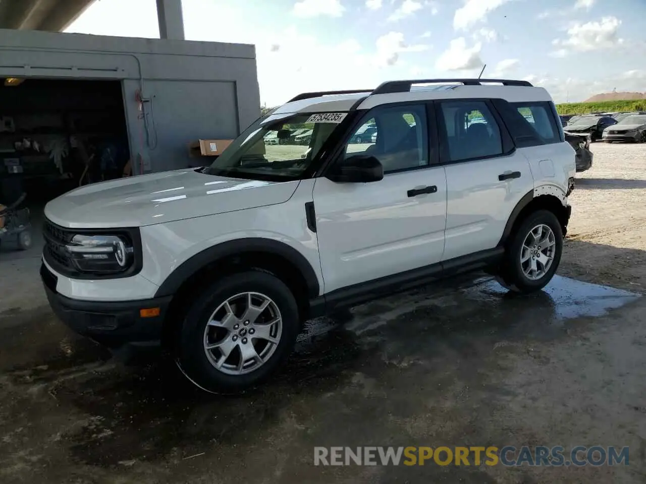 1 Photograph of a damaged car 3FMCR9A65NRD33551 FORD BRONCO 2022