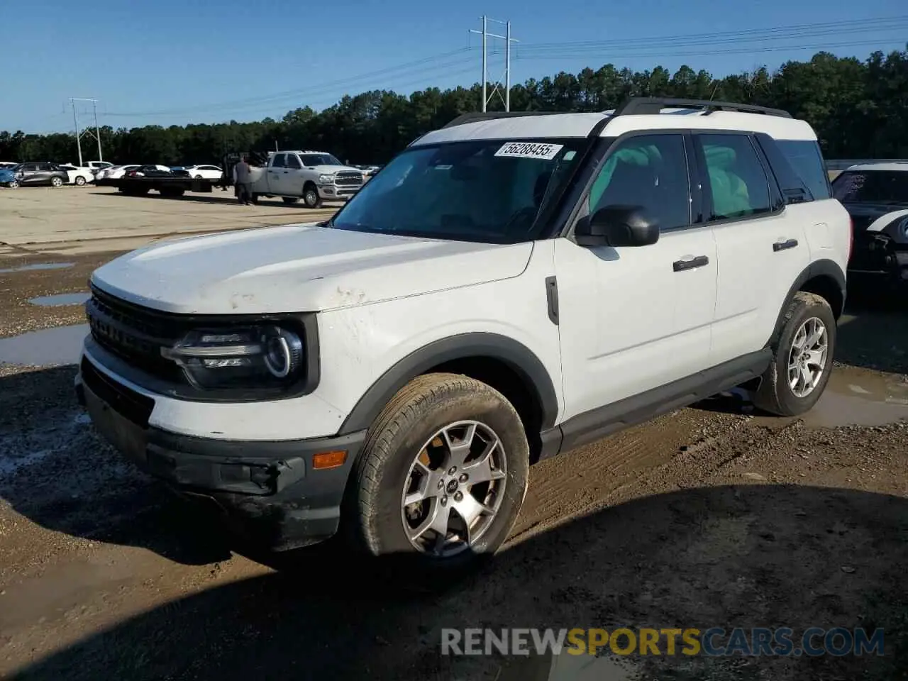 1 Photograph of a damaged car 3FMCR9A66NRD26933 FORD BRONCO 2022